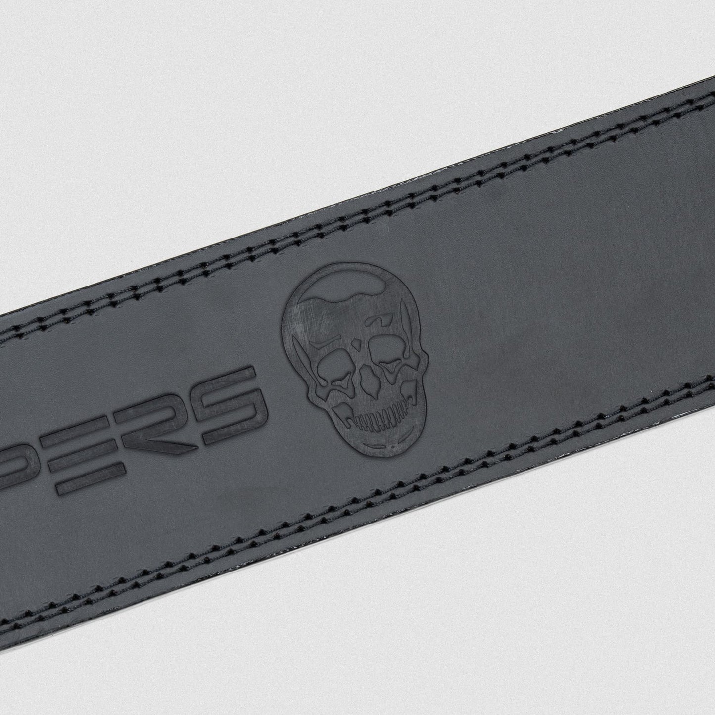 10MM Lever Belt - Black Leather