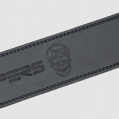 10MM Lever Belt - Black Leather