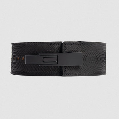 10MM Lever Belt - Onyx Python
