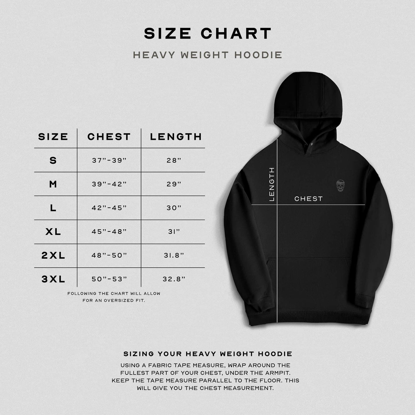 Heavyweight Hoodie - Black