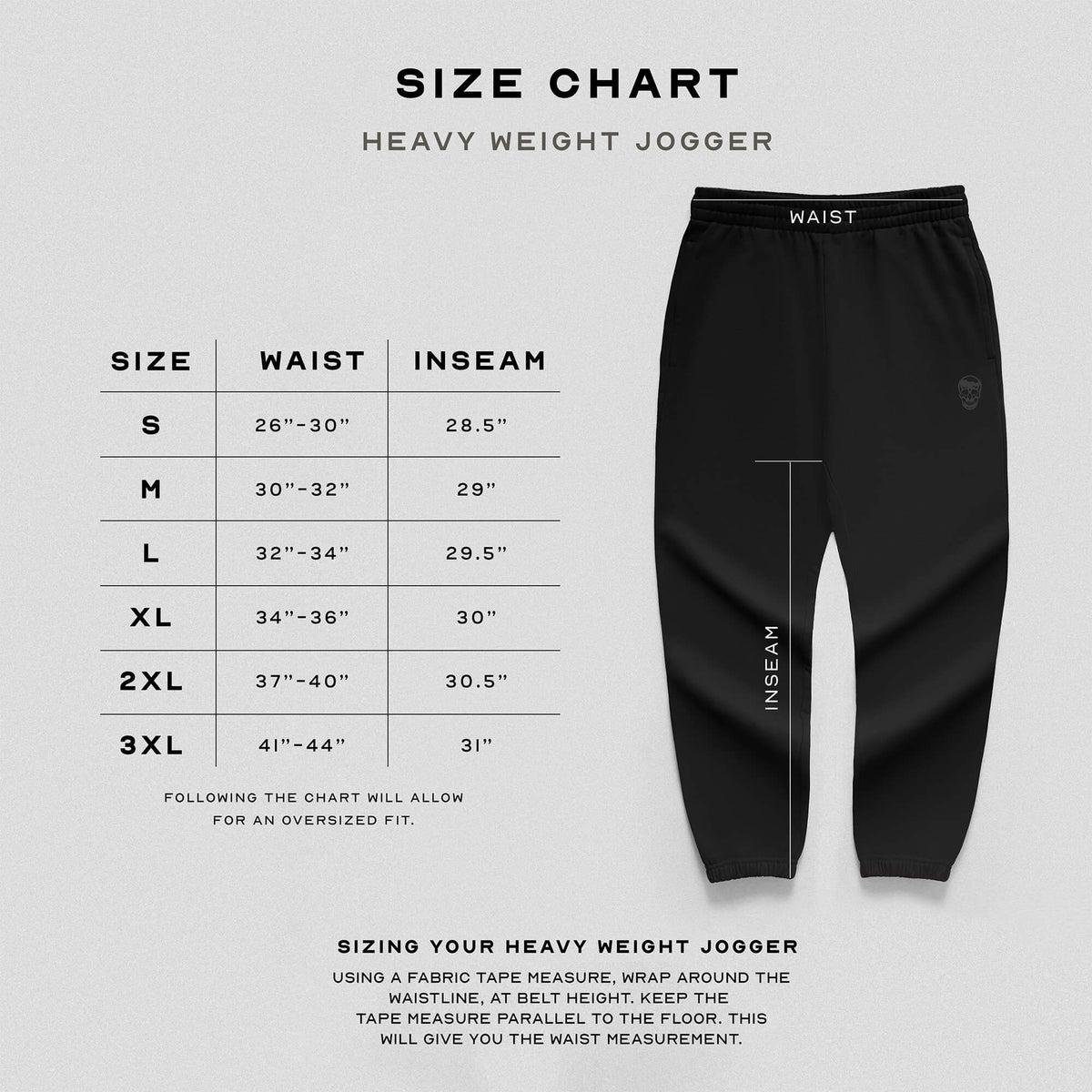 Heavyweight Jogger - Black