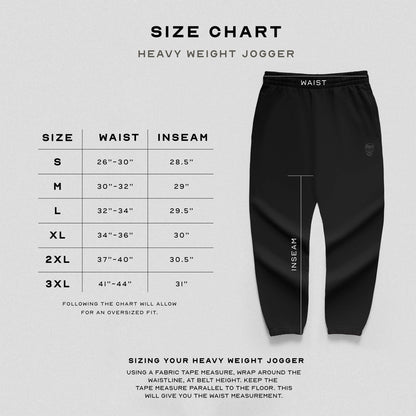 Heavyweight Jogger - Black