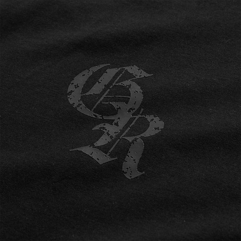 Initial Tee - Black/Black