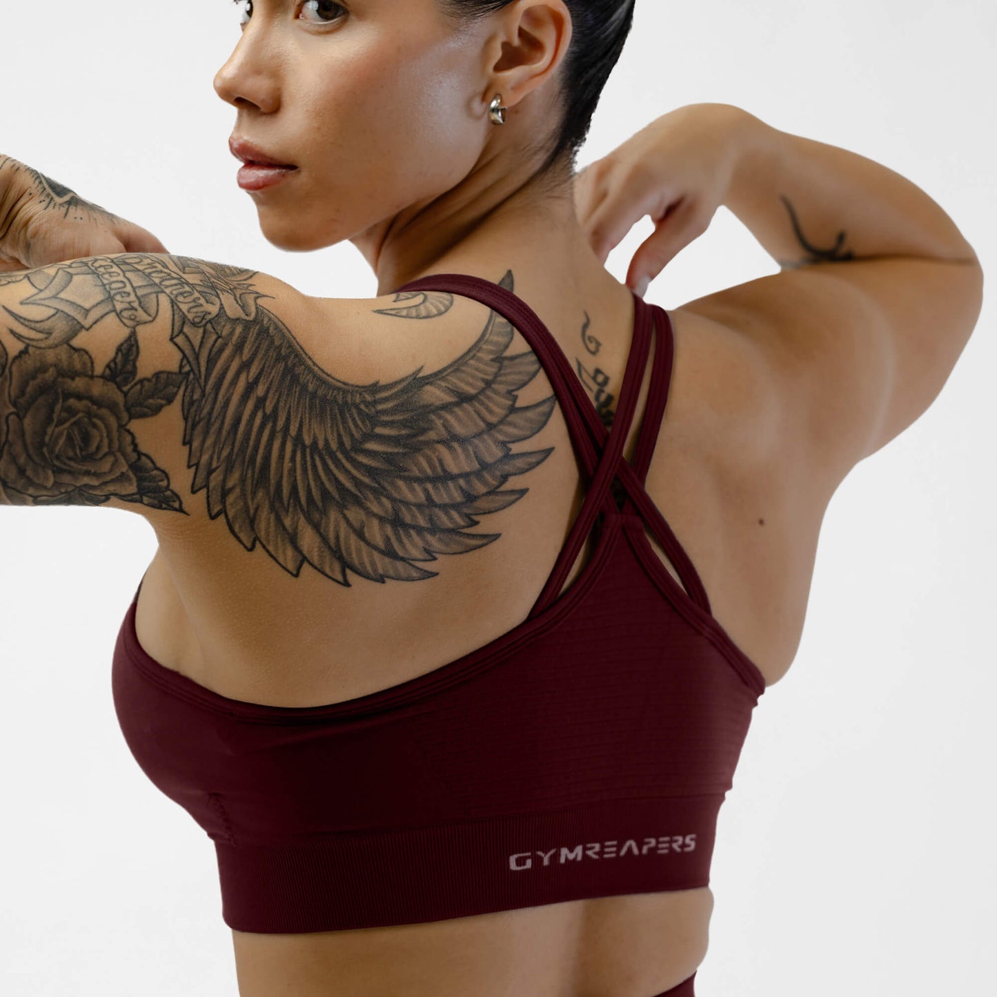 Halo Bra - Wine