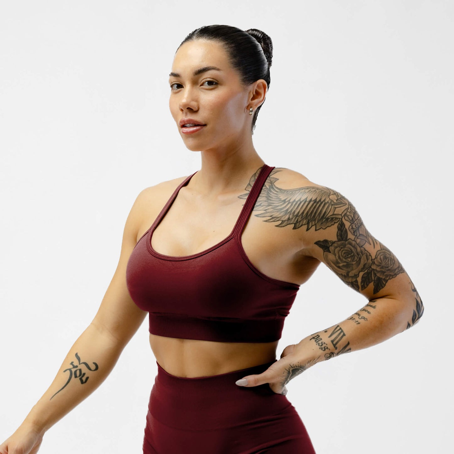 Halo Bra - Wine