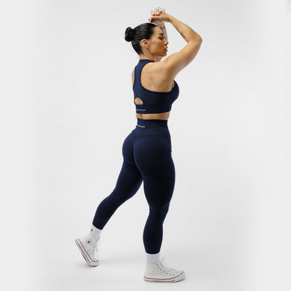 Halo Leggings - Cobalt