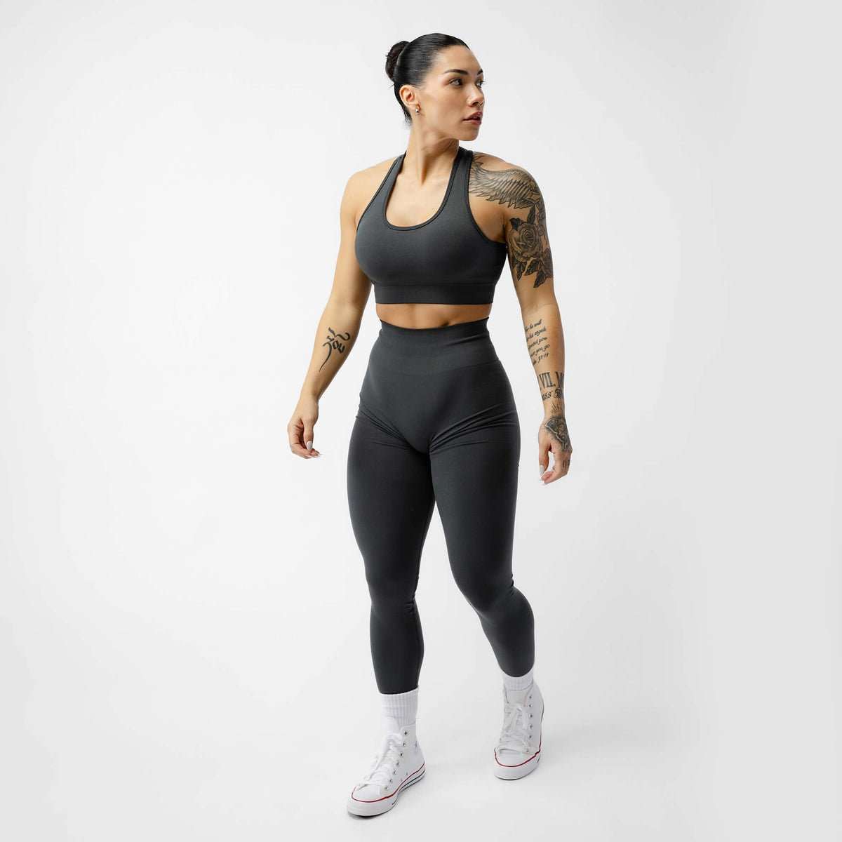 Halo Leggings - Charcoal