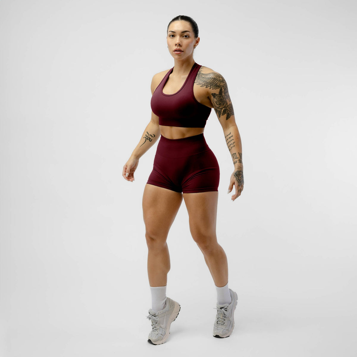 Halo Shorts - Wine