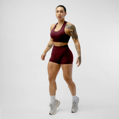 Halo Shorts - Wine