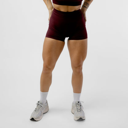 Halo Shorts - Wine