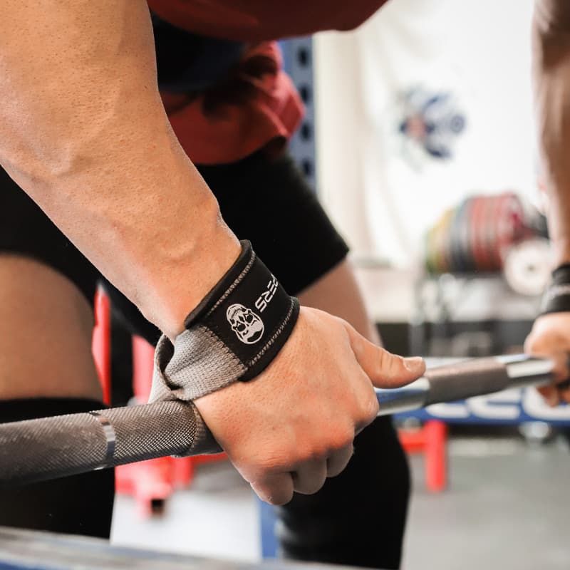 Lifting Straps | Premium Padded Weightlifting Straps - Brown