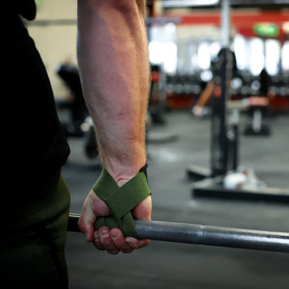 Lifting Straps | Premium Padded Weightlifting Straps - Brown