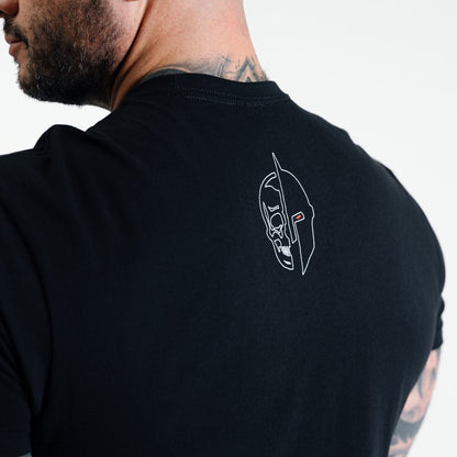 Machine Stamp Tee - Black