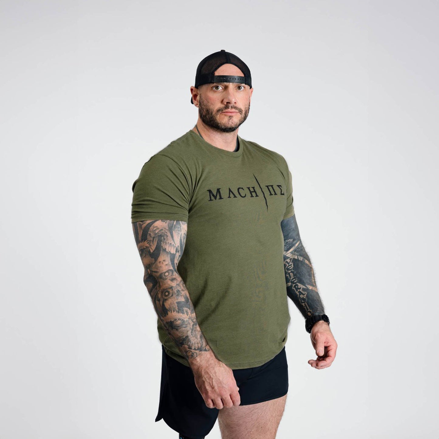 Machine V2 Shirt - Military Green