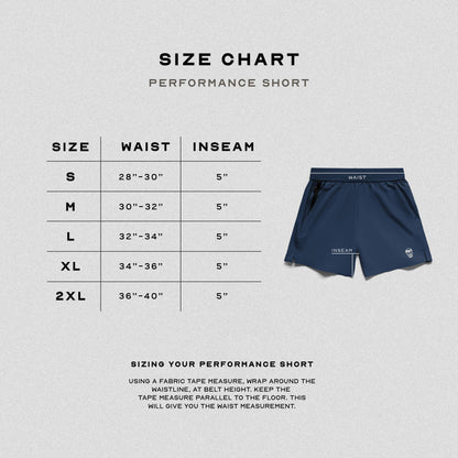 Performance Shorts - Navy