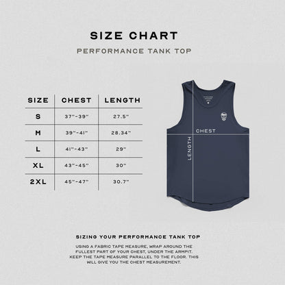 Performance Tank Top - Navy