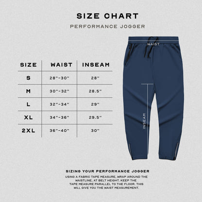 Performance Joggers - Navy