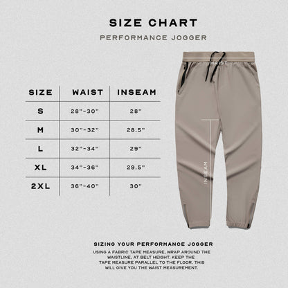 Performance Joggers - Taupe