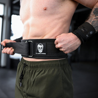 Quick Locking Weightlifting Belt | Premium Back Support - Desert Sand