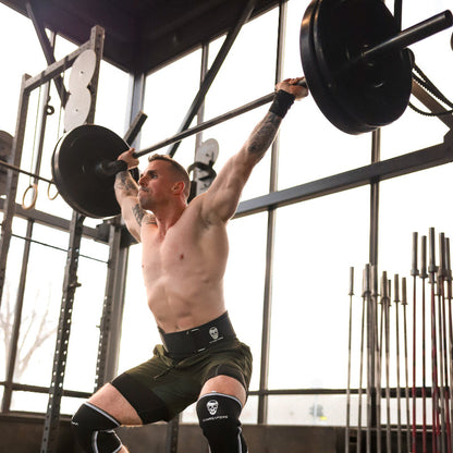 Quick Locking Weightlifting Belt | Premium Back Support - Desert Sand
