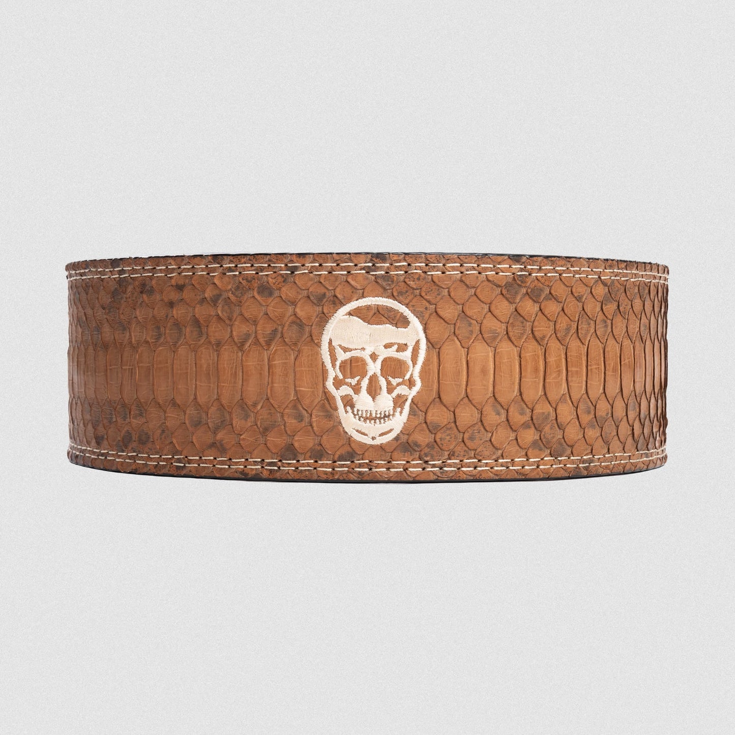 10MM Lever Belt - Saddle Python