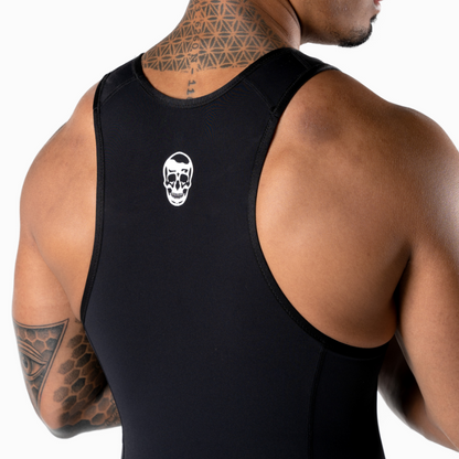 Apex Weightlifting Singlet - Black (IPF Approved)