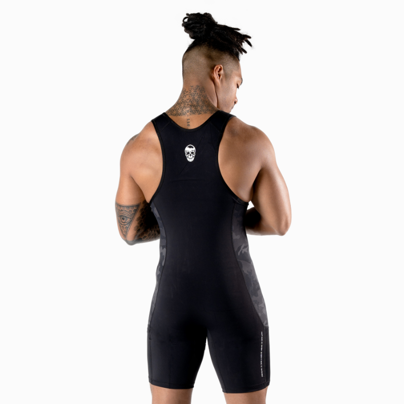 Apex Weightlifting Singlet - Midnight Camo (IPF Approved)