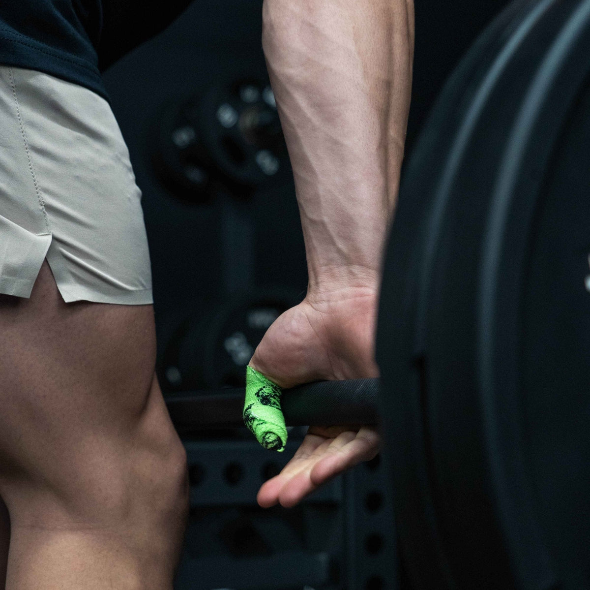 Gymreapers Skull Tape - Neon Green