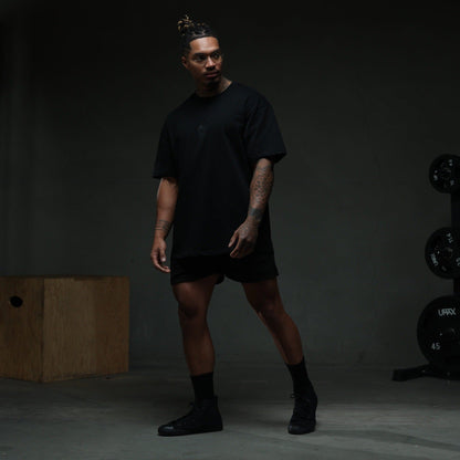 Skull Tee - Black/Black
