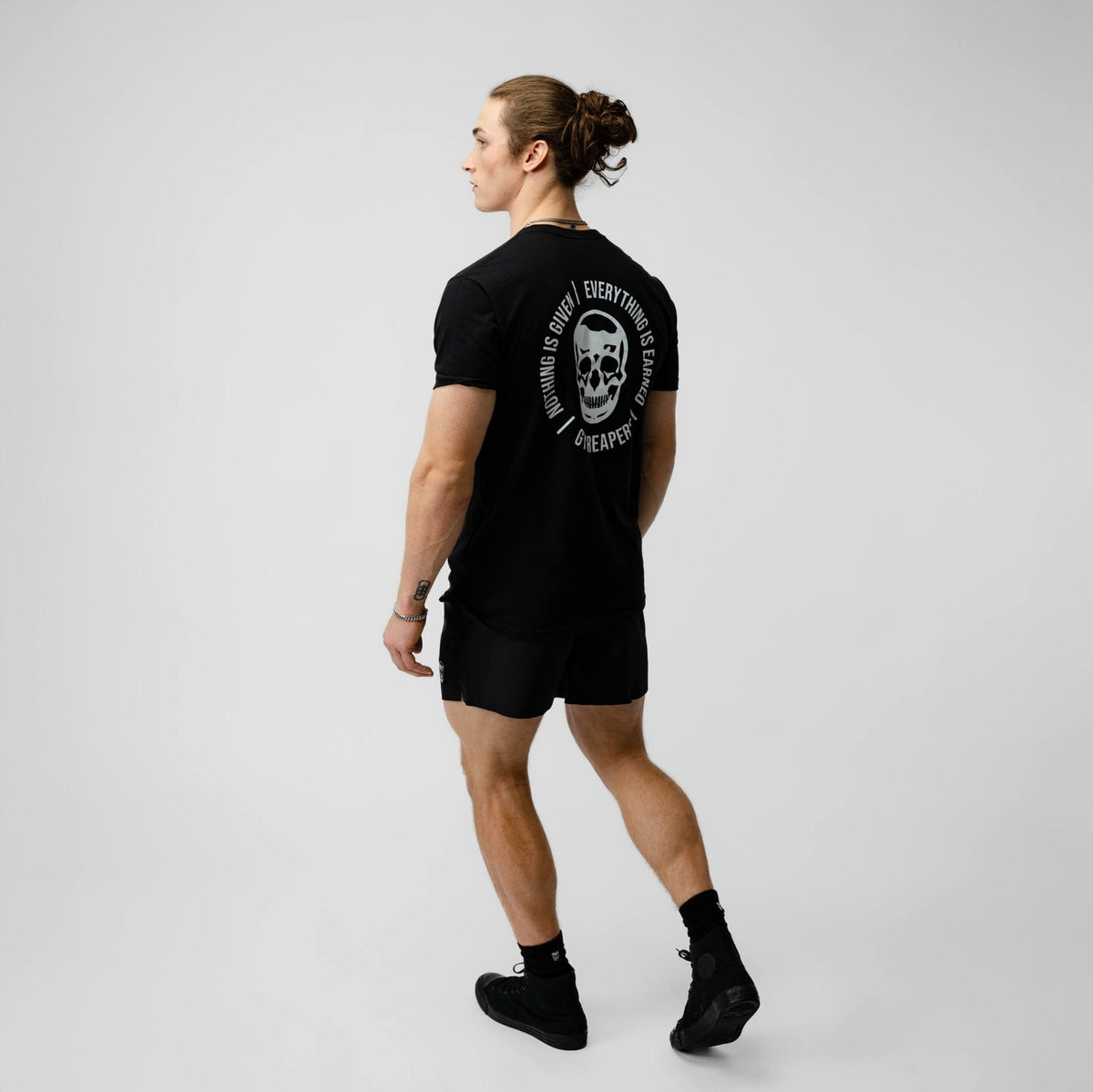 Gymreapers Stamp Tee - Black/White