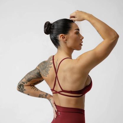 Strategy Bra - Ember Red