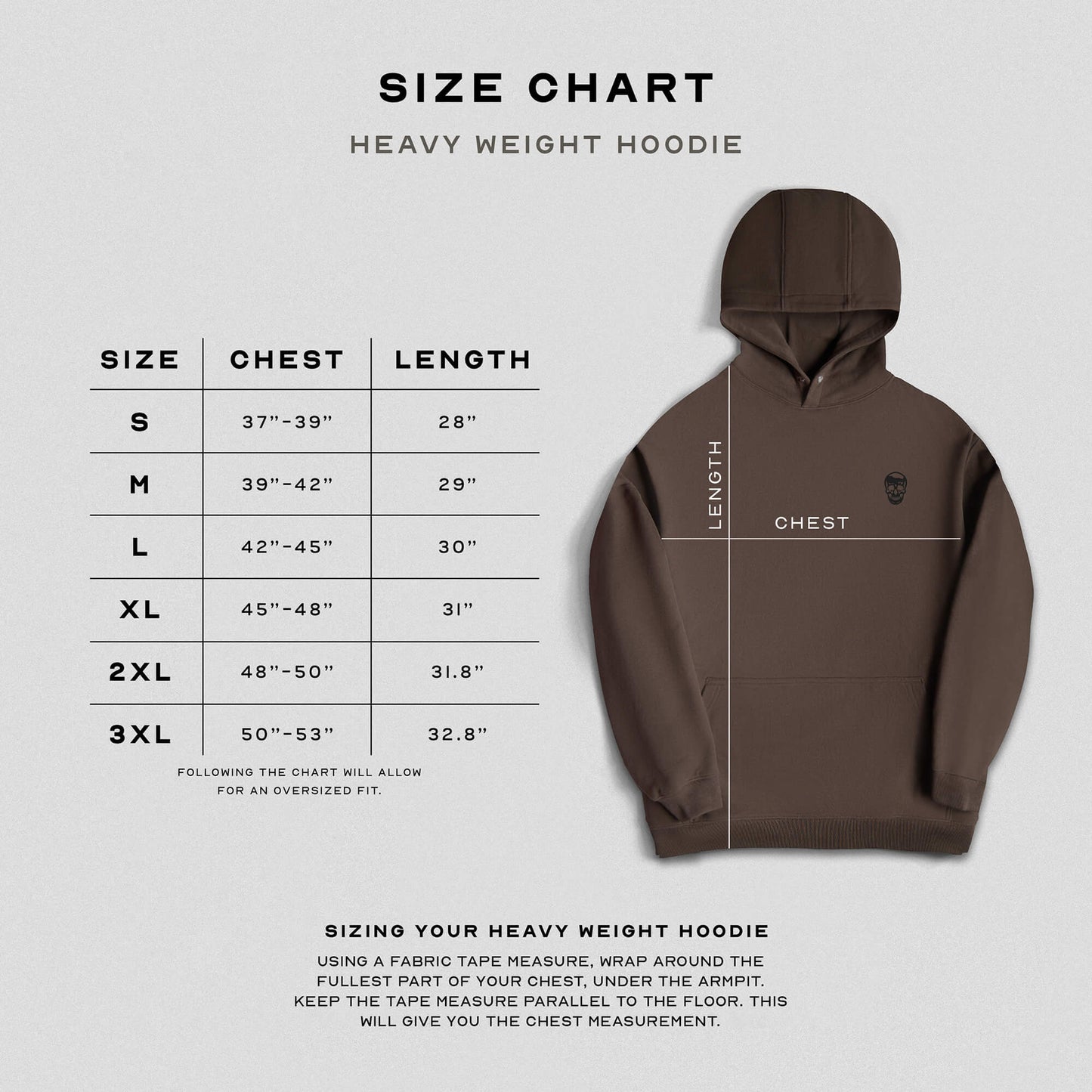 Heavyweight Hoodie - Toffee