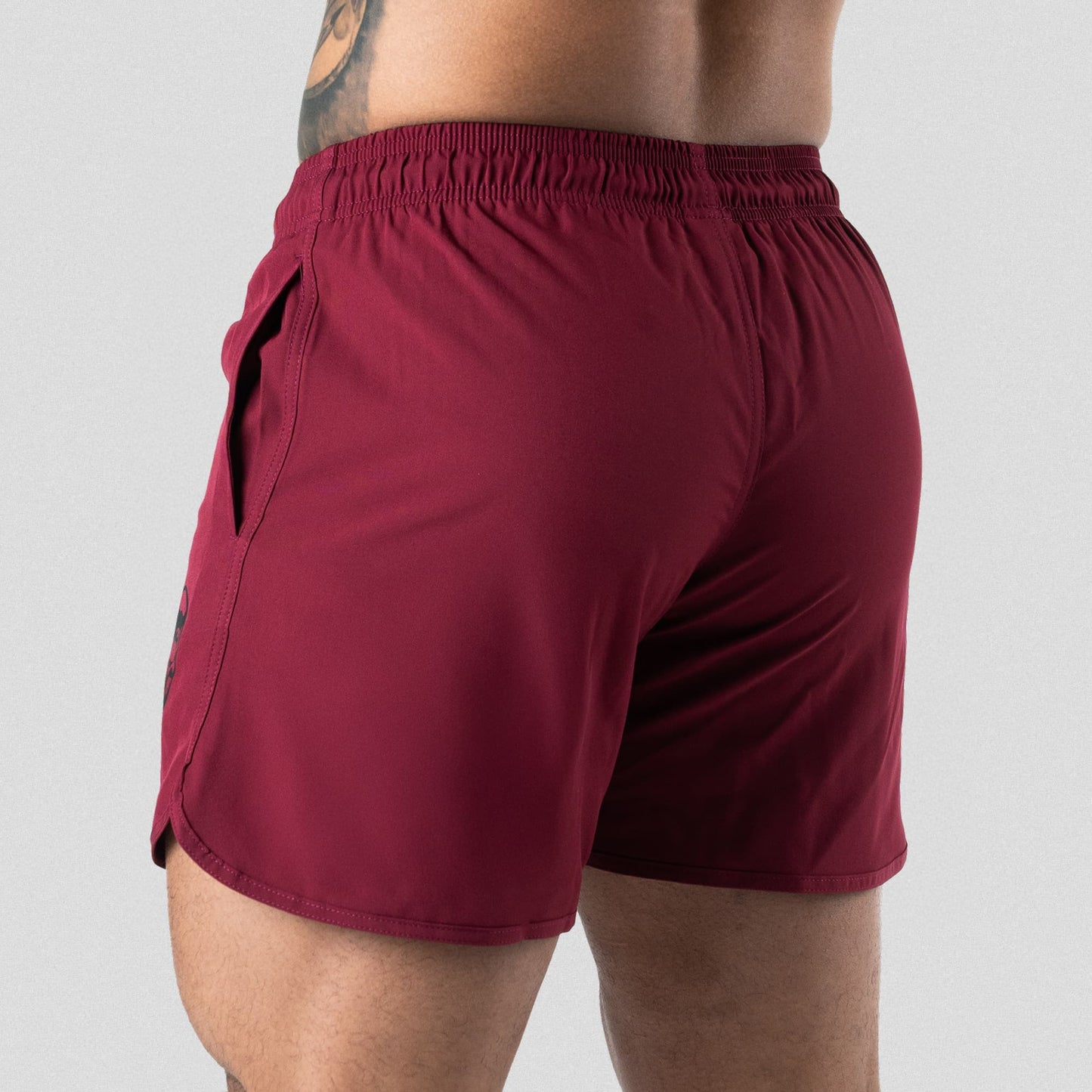Training Shorts - Burgundy