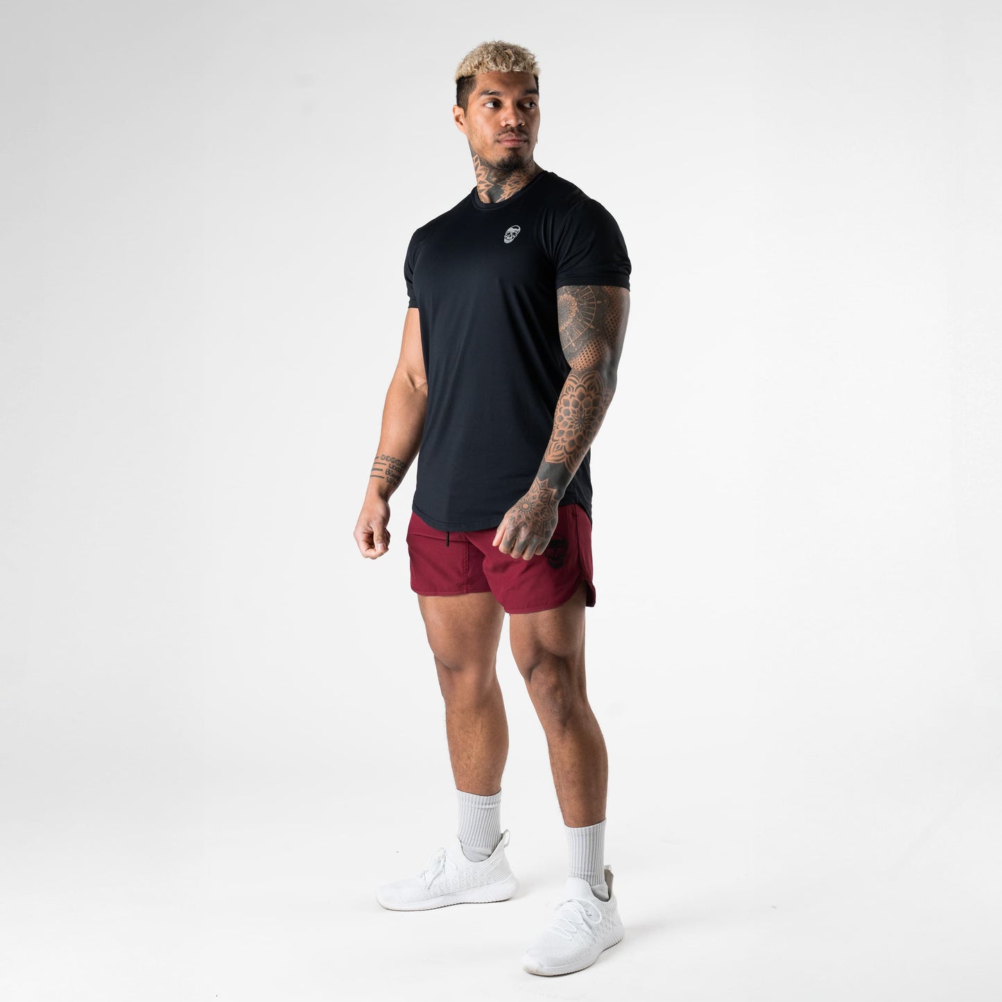 Training Shorts - Burgundy