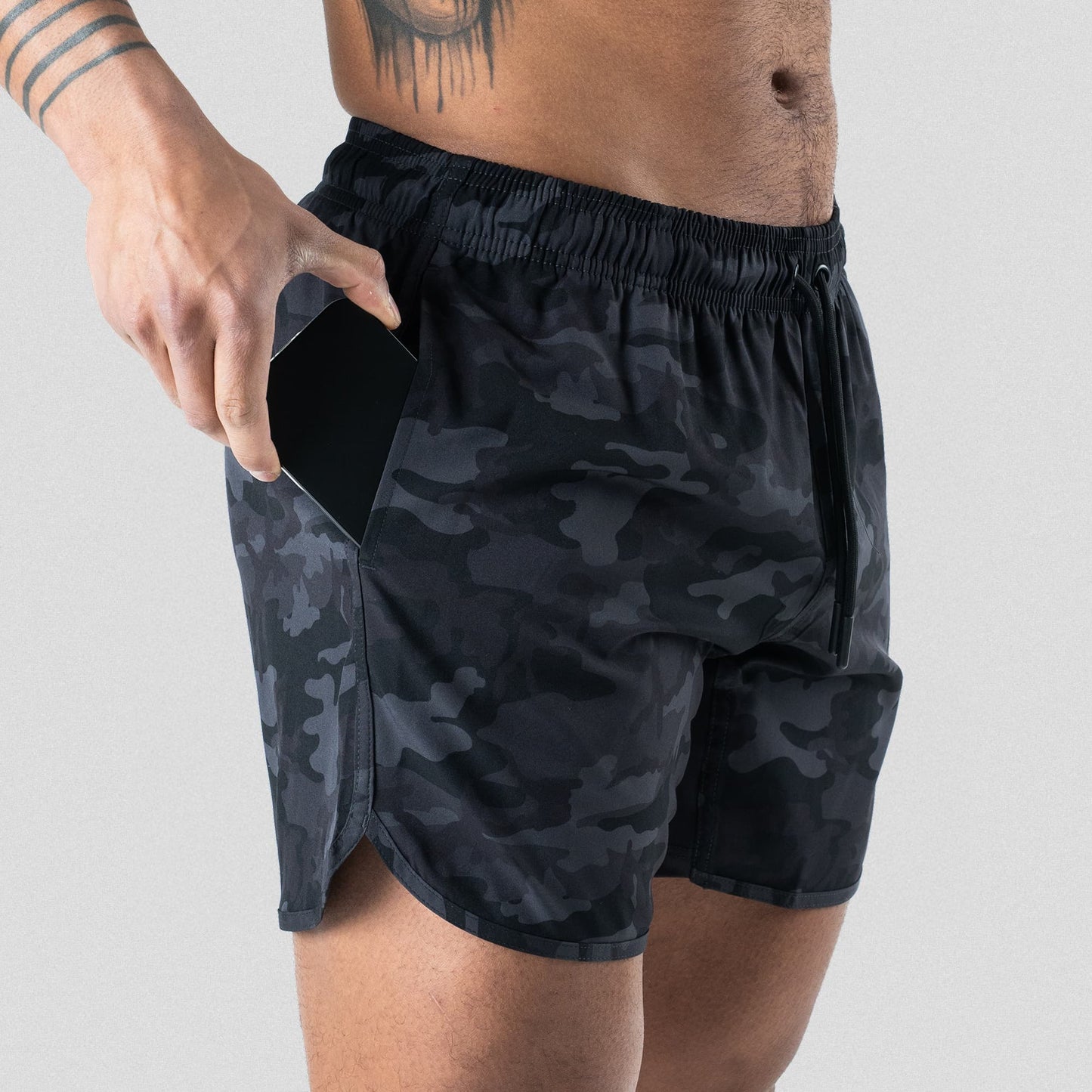 Training Shorts - Midnight Camo