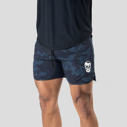 Training Shorts - Wave Camo
