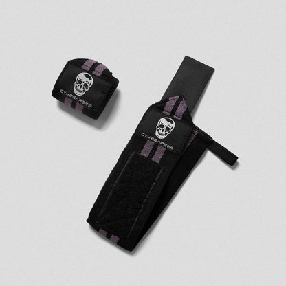 Wrist Wraps - 18" Weightlifting Wrist Support - Lilac